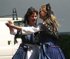Volkstanzgruppe Hausen Pfarrfest 2007